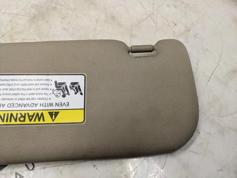 2011-2016 Kia Optima Right Sun Visor w/o Sunroof Beige 85202-2T020UP OEM - Alshned Auto Parts