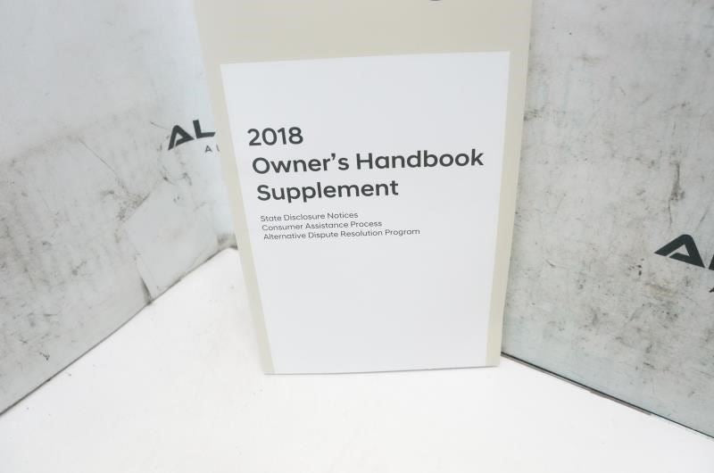 2018 Hyundai Kona Quick Reference Guide set R38145 OEM - Alshned Auto Parts