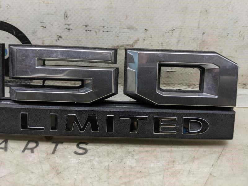 2016-20 Ford F150 Front Fender Emblem "F-150 Limited" GL3Z-16720-A OEM - Alshned Auto Parts