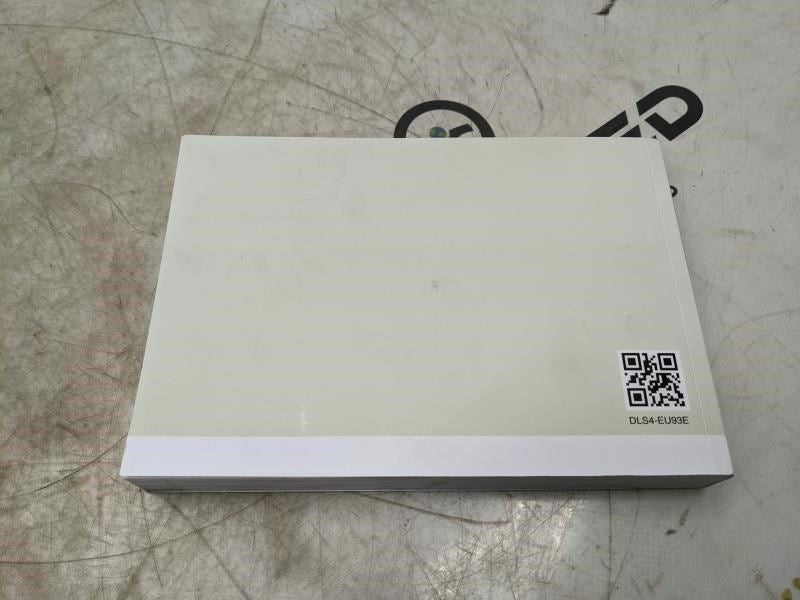 2019 Kia Forte Owners Manual only DLS4-EU93E OEM - Alshned Auto Parts