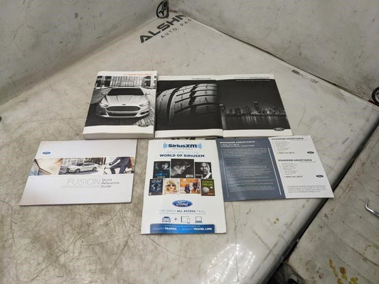 2016 Ford Fusion Owners Manual set GE5J-19A321-AA OEM - Alshned Auto Parts