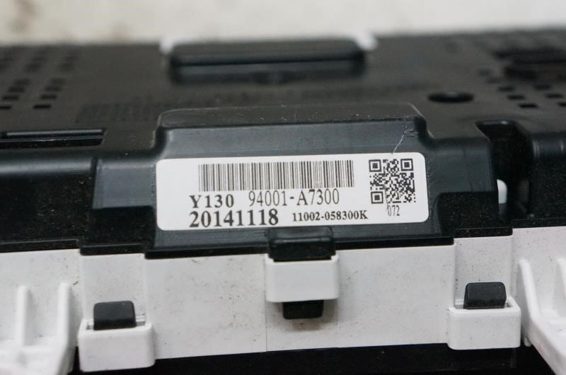 2015 Kia Forte  Speedometer Speedo Instrument Cluster 87K 11640-01590 OEM - Alshned Auto Parts