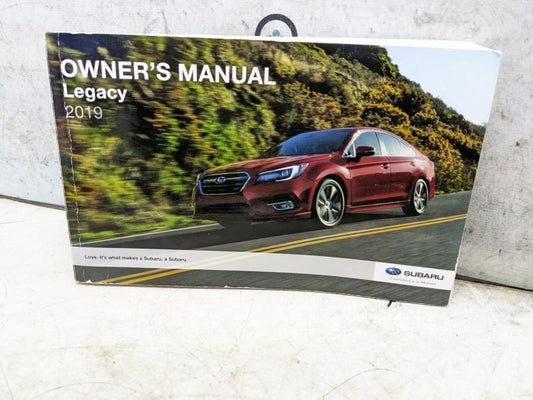 2019 Subaru Legacy Owners Manual Set with Case MSA5M1903A OEM - Alshned Auto Parts