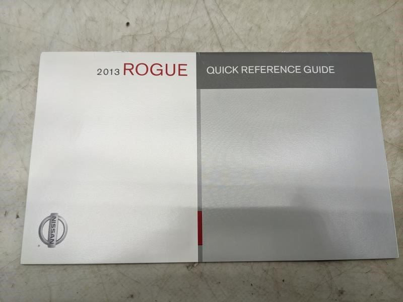2013 Nissan Rogue Owners Manual set with Case OM3E-0S35U0 T00UM-JM04D OEM - Alshned Auto Parts