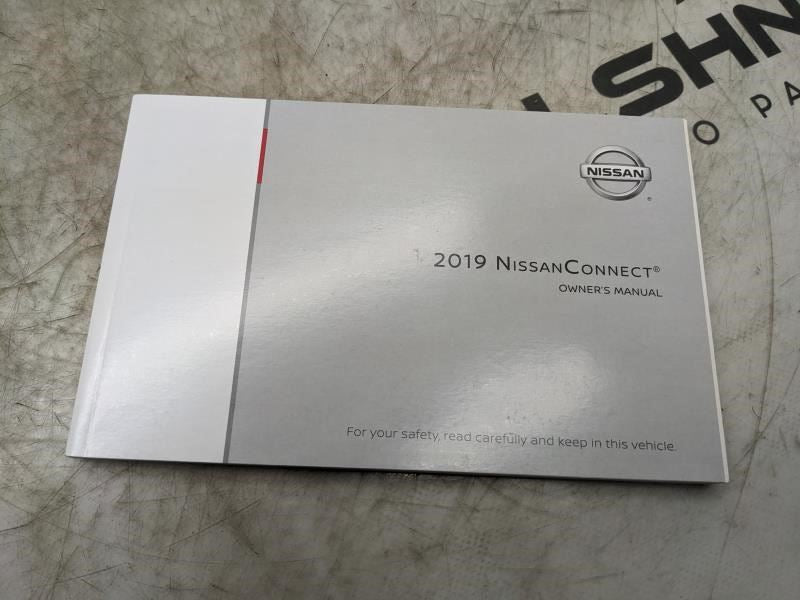 2019 Nissan Altima Sedan Owners Manual set with Case OM19EA-0L34U1 OEM - Alshned Auto Parts