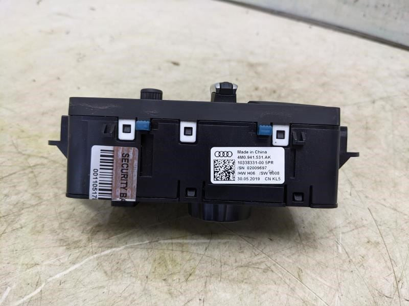 2018-2023 Audi S5 Sportback Dash Headlight Lamp Control Switch 4M0-941-531-AK - Alshned Auto Parts