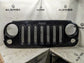 2009-2018 Jeep Wrangler Front Radiator Grille Black 1BM91TRM OEM - Alshned Auto Parts