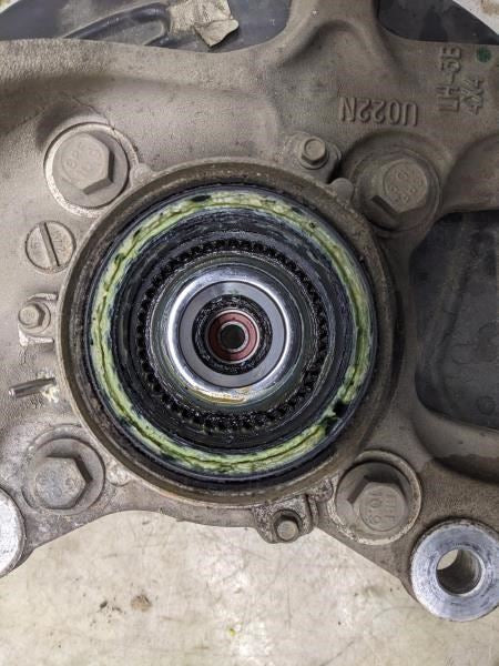 2015-2020 Ford F150 4WD Front Left Spindle Knuckle Wheel Hub JL3Z-3K186-A OEM - Alshned Auto Parts