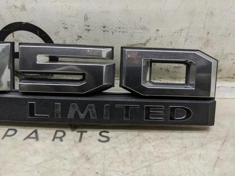 2016-20 Ford F150 Front Fender Emblem "F-150 Limited" GL3Z-16720-B OEM - Alshned Auto Parts