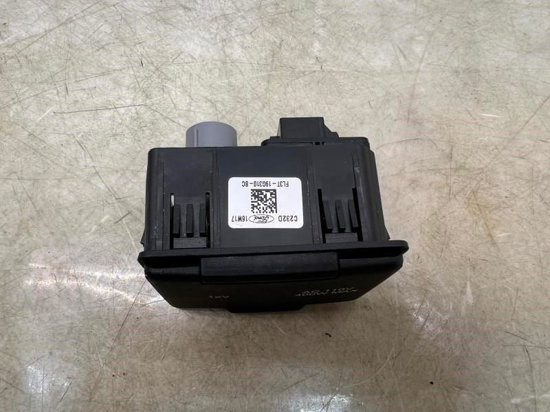 2015-20 Ford F150 Dash 12V Power Outlet Auxiliary & Cover FL3T-19G310-BC OEM - Alshned Auto Parts