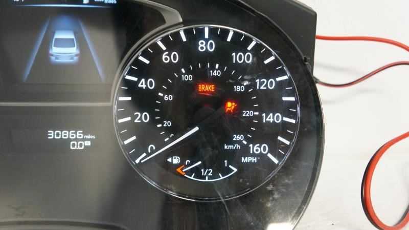 15 Nissan Altima Speedometer Cluster Mileage 30,866 OEM 24810-9HP0A - Alshned Auto Parts