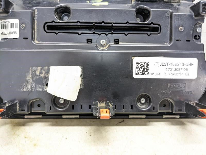 2018 Ford F150 Radio AC Heater Temperature Climate Control JL3T918E243-CBE OEM - Alshned Auto Parts