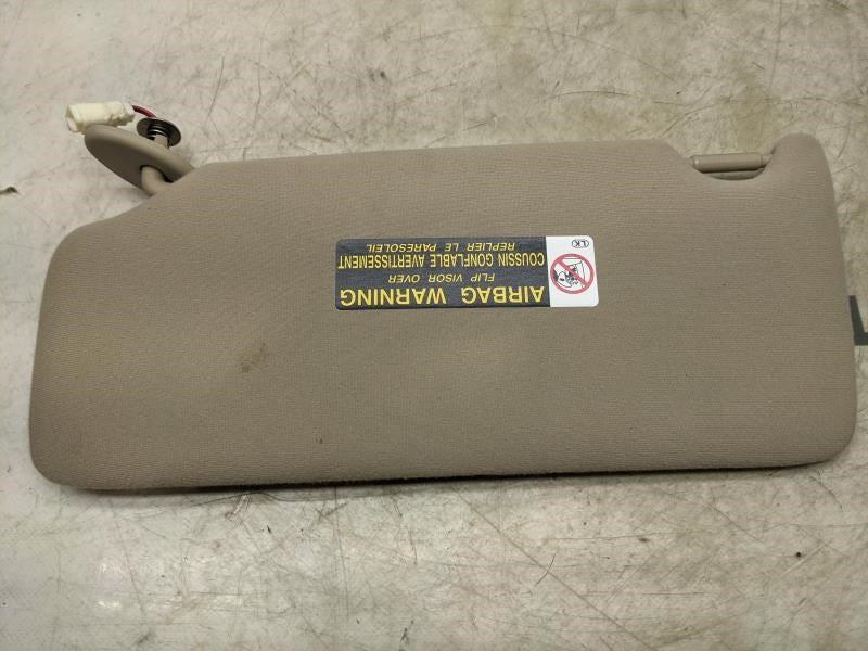 2007-2009 Lexus RX350 Right Side Sun Visor Illuminated Ivory 74310-0E011-A0 OEM - Alshned Auto Parts