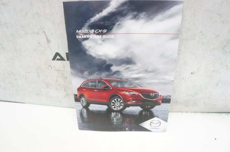 2015 Mazda CX-9 Owners Manual set with Case 8DU1-EA-14H OEM - Alshned Auto Parts