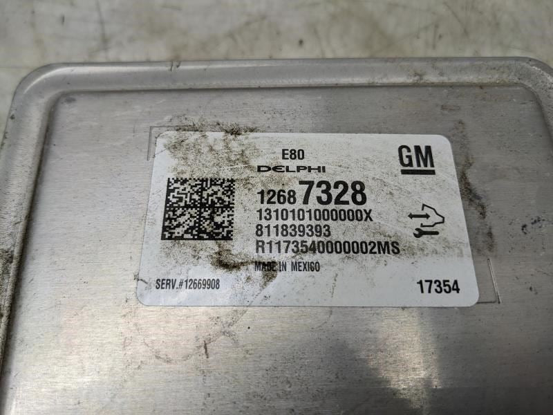 2018 GMC Terrain 1.5L Engine Computer Control Module ECU ECM 12687328 OEM - Alshned Auto Parts