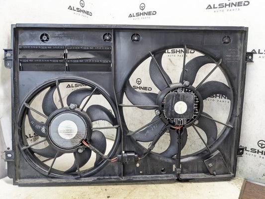 2009-2017 Volkswagen CC Dual Radiator Cooling Fan Motor Assembly 1K0121205AJ OEM - Alshned Auto Parts