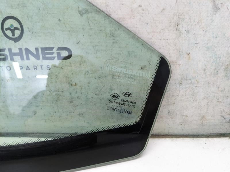 2017-2020 Hyundai Elantra Rear Left Door Vent Glass Fixed 83417-F2020 OEM