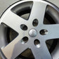 2007-2018 Jeep Wrangler Aluminum Wheel Rim 17X7.5J 5 Spoke 1AH78TRMAD OEM *ReaD*