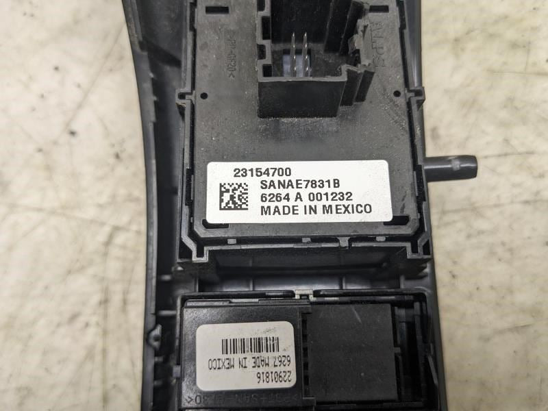 14-19 Chevrolet Silverado 1500 FR LH Door Master Power Window Switch 23427098 OEM - Alshned Auto Parts