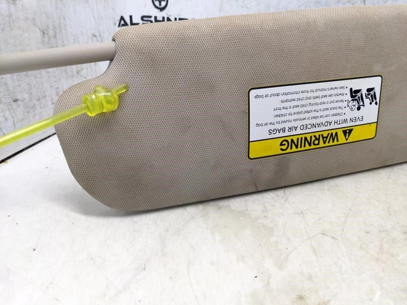 2011-2016 Kia Optima Right Sun Visor w/o Sunroof Beige 85202-2T020UP OEM *ReaD* - Alshned Auto Parts