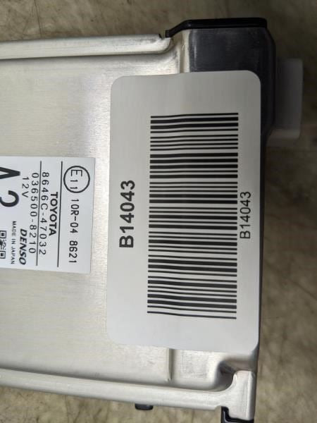 2018-19 Toyota Prius Roof Mounted Lane Departure Warning Camera 8646C-47032 OEM - Alshned Auto Parts
