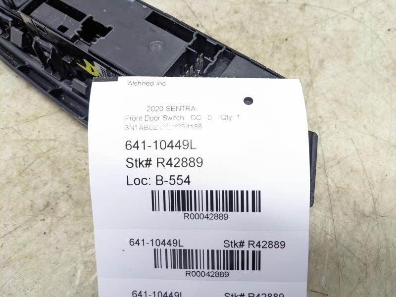 2020-2022 Nissan Sentra FR LH Master Power Window Switch 25401-6LA0A OEM *ReaD* - Alshned Auto Parts