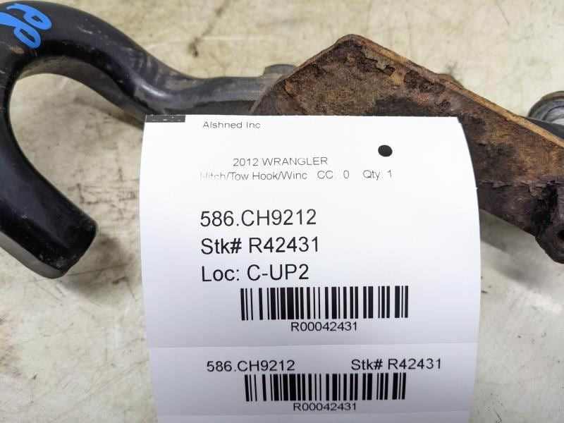 2009-2018 Jeep Wrangler Rear Tow Hook 4680647AA OEM - Alshned Auto Parts