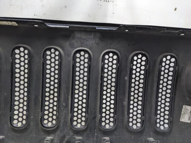 2009-2018 Jeep Wrangler Front Radiator Grille Black 1BM91TRM OEM - Alshned Auto Parts