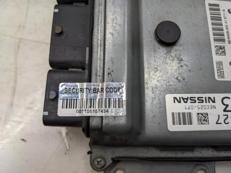 2015-16 Nissan Altima 2.5L Engine Computer Control Module ECU ECM NEC025-071 OEM - Alshned Auto Parts