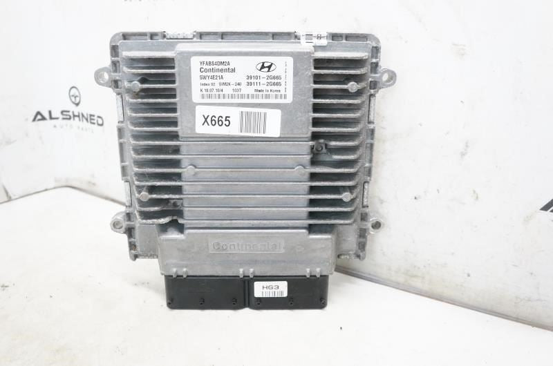 2011 Hyundai Sonata 2.4L Engine Computer Control Module ECU ECM 39101-2G665 OEM - Alshned Auto Parts