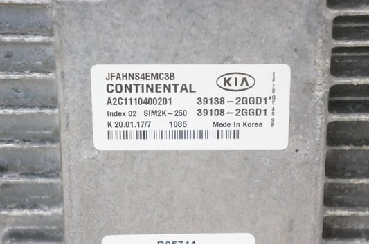 16-18 Kia Optima 2.4Engine Computer Control Module ECU ECM 39138-2GGD1 OEM *ReaD - Alshned Auto Parts