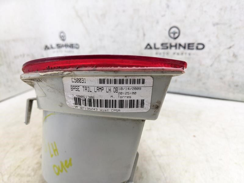 2010-2013 Chevrolet Camaro Rear Left Driver Side Tail Light Lamp 92195243 OEM - Alshned Auto Parts