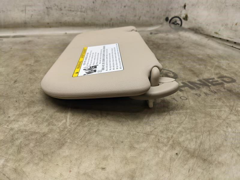 2016-2019 Toyota Prius Left Driver Side Sun Visor Beige 74320-47470-E0 OEM - Alshned Auto Parts