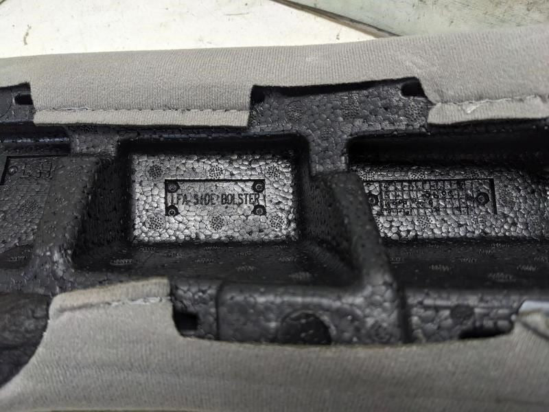 15-17 Hyundai Sonata Rear Left Seat Back Bolster Cloth Gray 89395-C2000-SMH OEM - Alshned Auto Parts