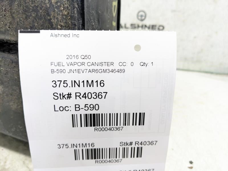 2016-2017Infiniti Q50 Fuel Vapor Evaporator Emission Canister 14950-5CA0A OEM - Alshned Auto Parts