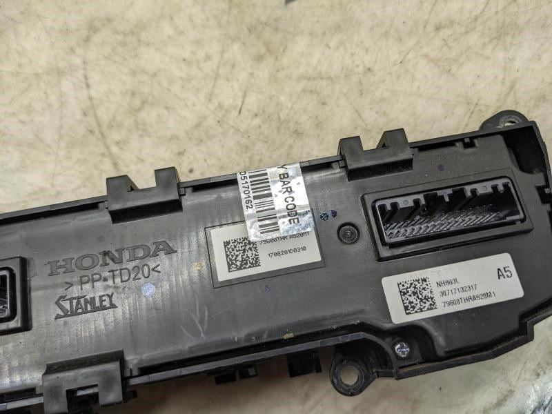 2018-2019 Honda Odyssey AC Heater Climate Control 79600-THR-A52-0M1 OEM - Alshned Auto Parts