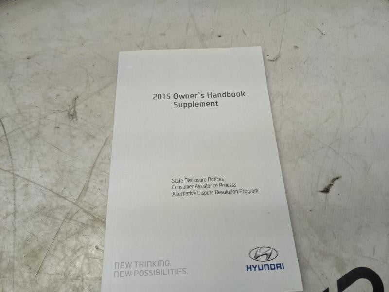 2015 Hyundai Tucson Owners Manual Set with Case F2S0-EU54H OEM - Alshned Auto Parts