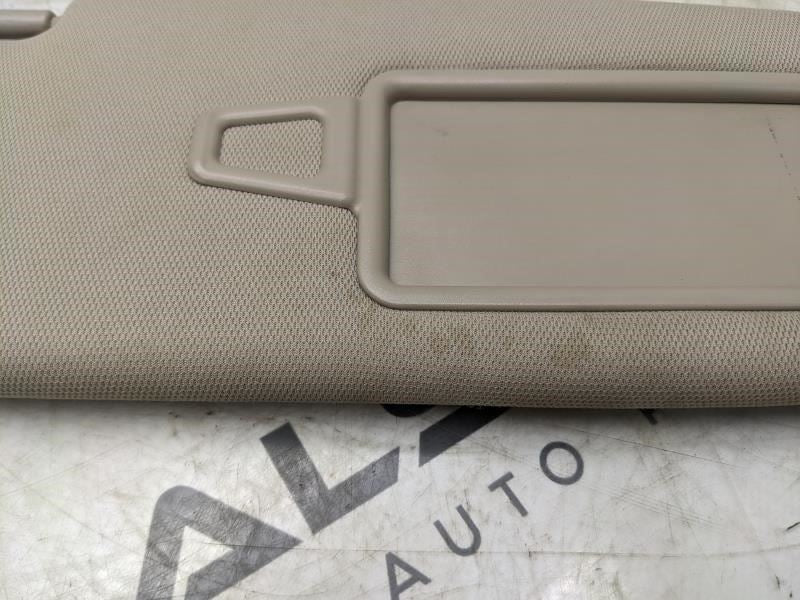 2011-2016 Kia Optima Right Sun Visor w/o Sunroof Beige 85202-2T020UP OEM - Alshned Auto Parts