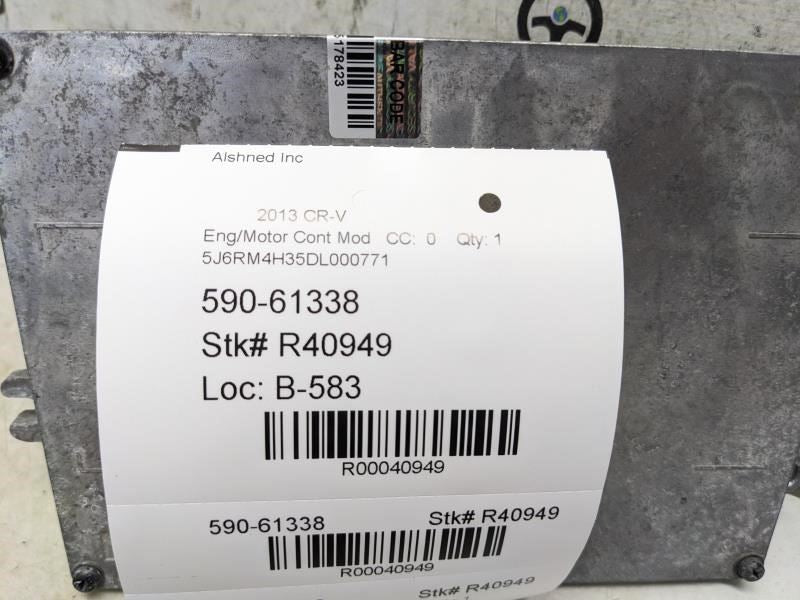 2013-2014 Honda CR-V Engine Control Module ECU ECM 37820-R5A-A87 OEM - Alshned Auto Parts