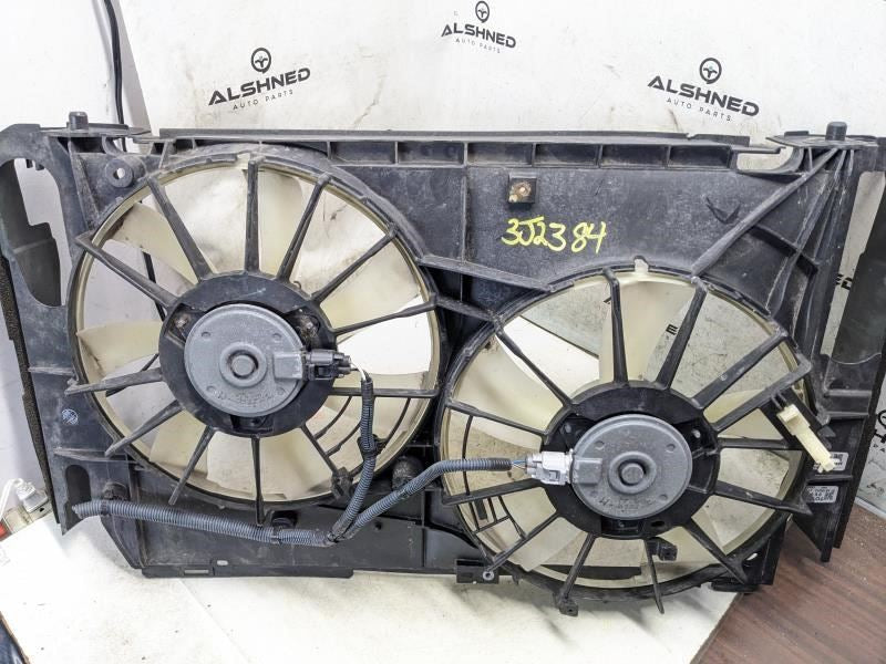 2011-2012 Toyota RAV4 Dual Radiator Cooling Fan Motor Assembly 16711-28321 OEM - Alshned Auto Parts