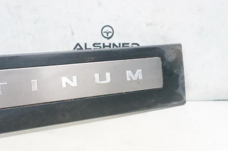 2015-2020 Ford F150 Left Door Sill Scuff Plate Platinum FL3B-1613201-AEW OEM - Alshned Auto Parts