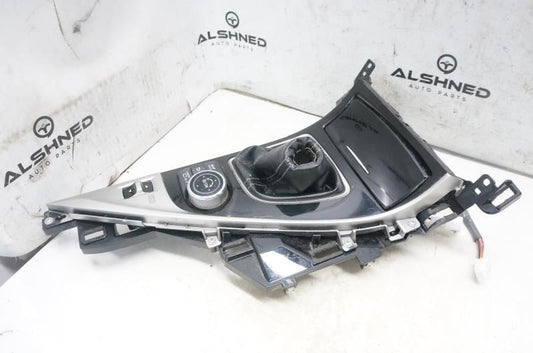 2017 Infiniti Q50 Front Floor Console Shifter Trim Bezel Cover 283954GA1A OEM - Alshned Auto Parts