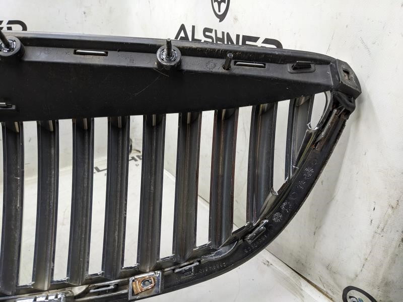 2008-2012 Buick Enclave Front Bumper Upper Grille Chrome 20828544 OEM - Alshned Auto Parts