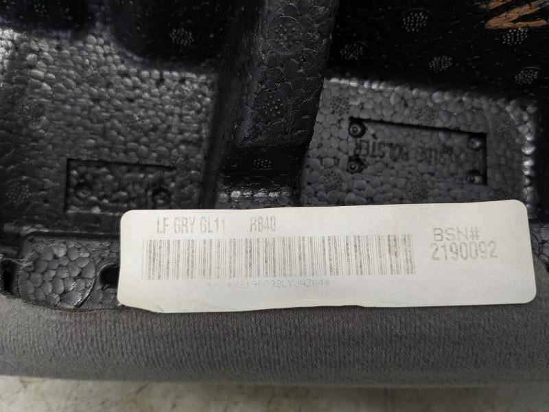15-17 Hyundai Sonata Rear Right Seat Back Bolster Cloth Gray 89495-C2000-SMH OEM - Alshned Auto Parts
