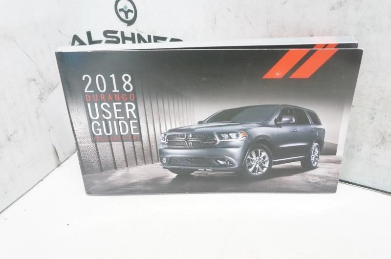 2018 Dodge Durango User Guide set with Case 18WD-926-AA OEM - Alshned Auto Parts