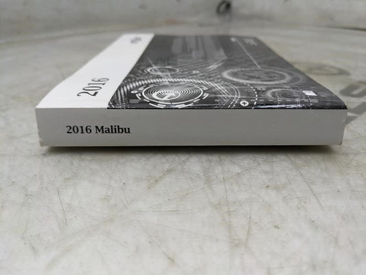2016 Chevrolet Malibu Owners Manual Only 23424539B OEM - Alshned Auto Parts
