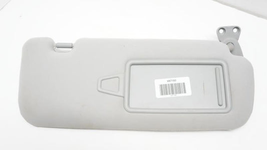 14 Kia Cadenza Passenger Right Side Sun Visor (Gray) OEM 852023R541TX - Alshned Auto Parts