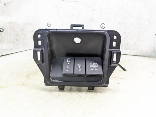 2014-20 Honda CR-V Center Console Compartment Tray w Power Outlet 39624-T5A-J01 - Alshned Auto Parts