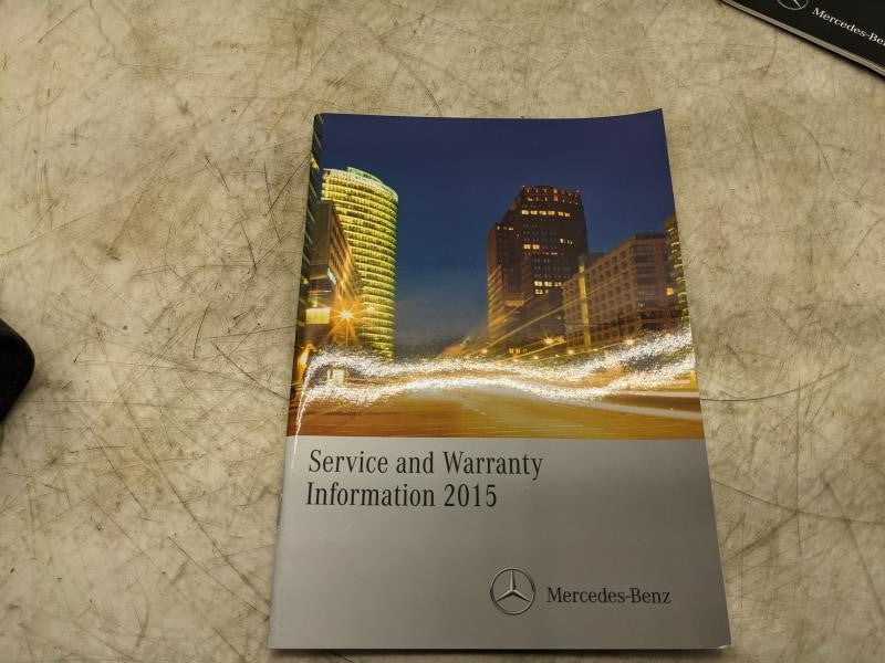 2015 Mercedes-Benz M-Class Operators Manual Set with Case 1665843801 OEM - Alshned Auto Parts