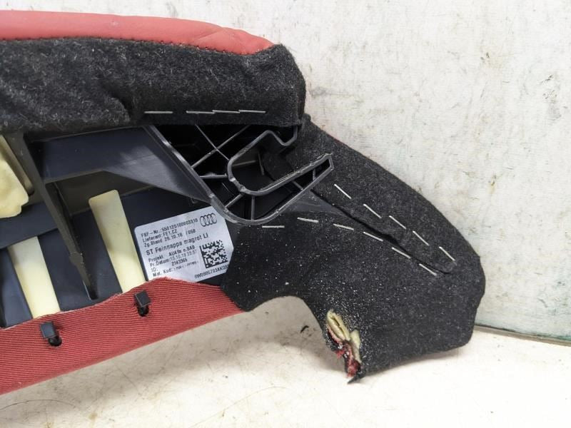 2018-23 Audi S5 Rear Left Seat Bolster Leather Red 8W0-885-703-AK-Q93 OEM *ReaD* - Alshned Auto Parts